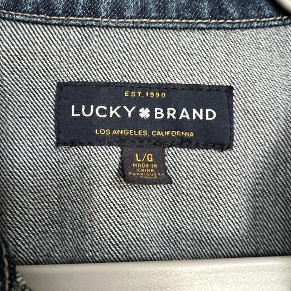 Lucky Brand Denim Jacket - Size L - Picture 5 of 5